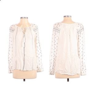 The Jetset Diaries Stevie Embroidered Tunic Blouse TJD Revolve